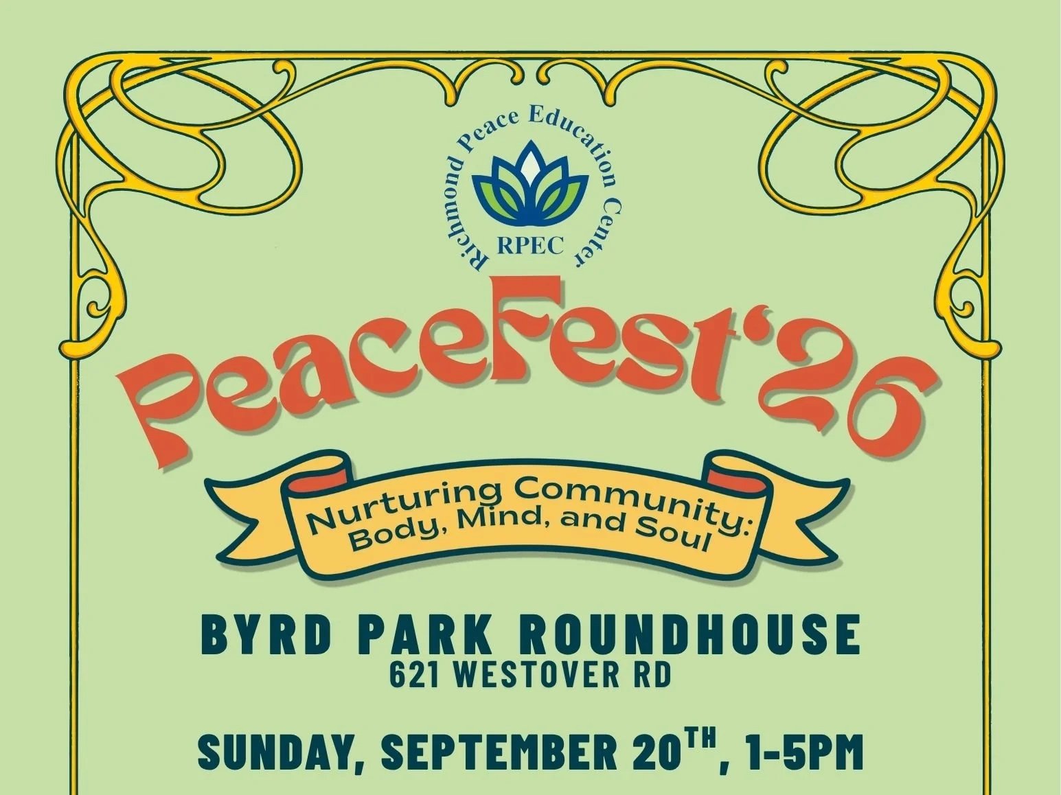 PeaceFest ’26: Nurturing Our Community, Body, Mind, and Soul