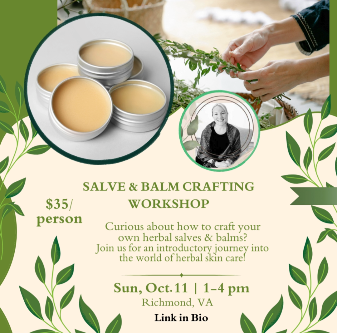 Salve & Balm Crafting Workshop